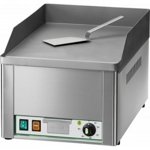 FryTop elettrico Modello FRY1L singolo liscio piano in acciaio