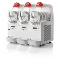Macchina per il gelato Soft Modello MINIGEL 3 Plus Regolazione della temperatura Gelato tramite comandi Digitali Tre vasche