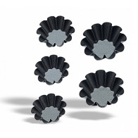 Tartellette a brioche n. 10 coste antiaderenti Modello 611-0