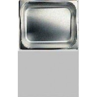 BACINELLA GASTRONORM ACCIAIO INOX 18/10 AISI 304 GN 1/2 Modello BA12065
