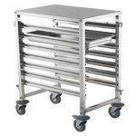 Carrello con ripiano GN1/1 SR Modello 75050700