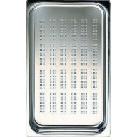BACINELLA GASTRONORM FORATE ACCIAIO INOX 18/10 AISI 304 GN 1/3 forata sul fondo Modello BF1310000
