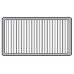 Cucina a gas a 6 fuochi Da banco CI Modello RisCu031 Potenza kW 36