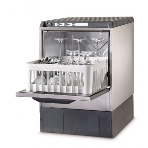 Lavabicchieri elettromeccanica OMW in acciaio inox cesto Quadro 40X40 Altezza massima bicchiere cm 29 Modello ST4000