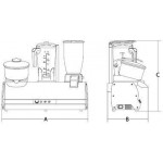 Gruppi Bar Modello 3 Aloqn Spremiagrumi Apollo con leva + frullatore Orione con bicchiere Quadro + Rompighiaccio Nordkapp