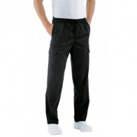 Pantachef nero 65% Poliestere 35% cotone Disponibile in diverse taglie Modello 044001