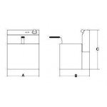 Cuocipasta Elettrico Modello PASTI' 10 3 cestelli inclusi Potenza watt 6.000