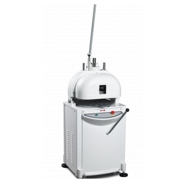 Spezzatrice/Arrotondatrice Semiautomatica DM Modello DIRO15 Pezzi n. 15 da gr. 100/260 o n. 22 da gr. 50/180 o n. 30 da gr. 40/135 Capacità impasto Kg. 4