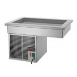 Drop in refrigerato da incasso TP Vasca per 1 GN 1/1 H=100 mm Modello TOP51