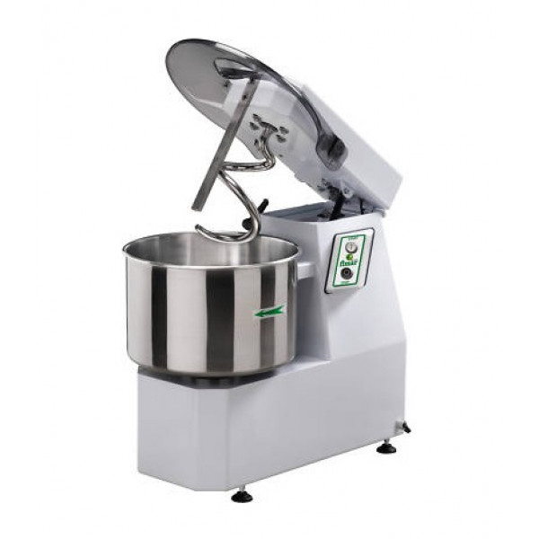 Impastatrice a Spirale Modello 25FN con testa Sollevabile Impasto per ciclo 25 KG