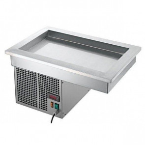 Drop in refrigerato da incasso TP Modello TOP51-S Vasca per 1 GN 1/1 H=40 mm