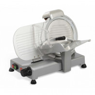 Affettatrice elettrica a gravità ergonomica professionale Modello serie Lusso 22GSCE V Affilatoio Fisso