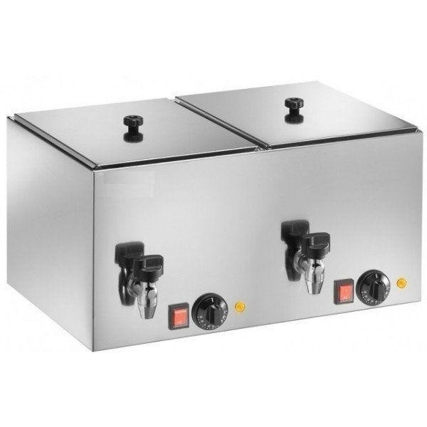 Cuoci e scalda Wurstel Modello SW20 Con rubinetto Potenza 2000 W