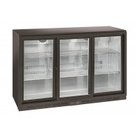 Frigorifero retro banco a 6 ripiani 3 porte scorrevoli\Espositore bibite Modello BBC330S