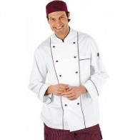 Giacca cuoco BordeAuxChef IC 100% cotone Disponibile in diverse taglie Modello 059003