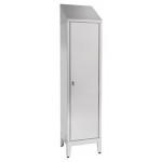 Armadio Portascope per tiracqua in acciaio inox 430 IXP n.1 anta a battente profondità anta cm 50 Modello S5069605430