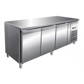 Tavolo Refrigerato Pasticceria tre porte Modello G-PA3100TN ventilato 60/40