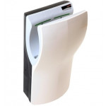 Asciugamani elettrico MDC Bianco di nuova generazione superveloce e superpotente a lama d'aria in ABS, privo di resistenza per risparmio energetico e con dispositivo raccolta gocce d'acqua e filtro Hepa Modello M14A