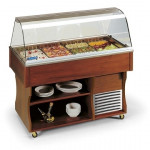 Isola Buffett espositore refrigerato Modello Multiservice4 Refrigerazione statica Sbrinamento automatico Potenza W 490