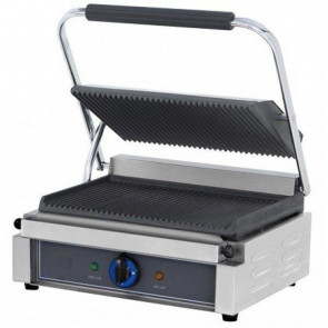 Piastra in ghisa elettrica Scaldapanini singola CSA Piano di cottura Liscio Coperchio Liscio Modello ML-BS