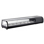Vetrina Refrigerata da banco espositive per Sushi Modello AK813VSB contenitori 8GN 1/3