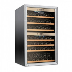 Vetrina Refrigerata per Vino Modello SOMMELIER 63 Capacità Bottiglie 0,75 Lt n° 66 Ø 75 mm Potenza 120 W