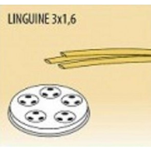 Trafila Linguine 3x1,6 per macchina della pasta MPF8
